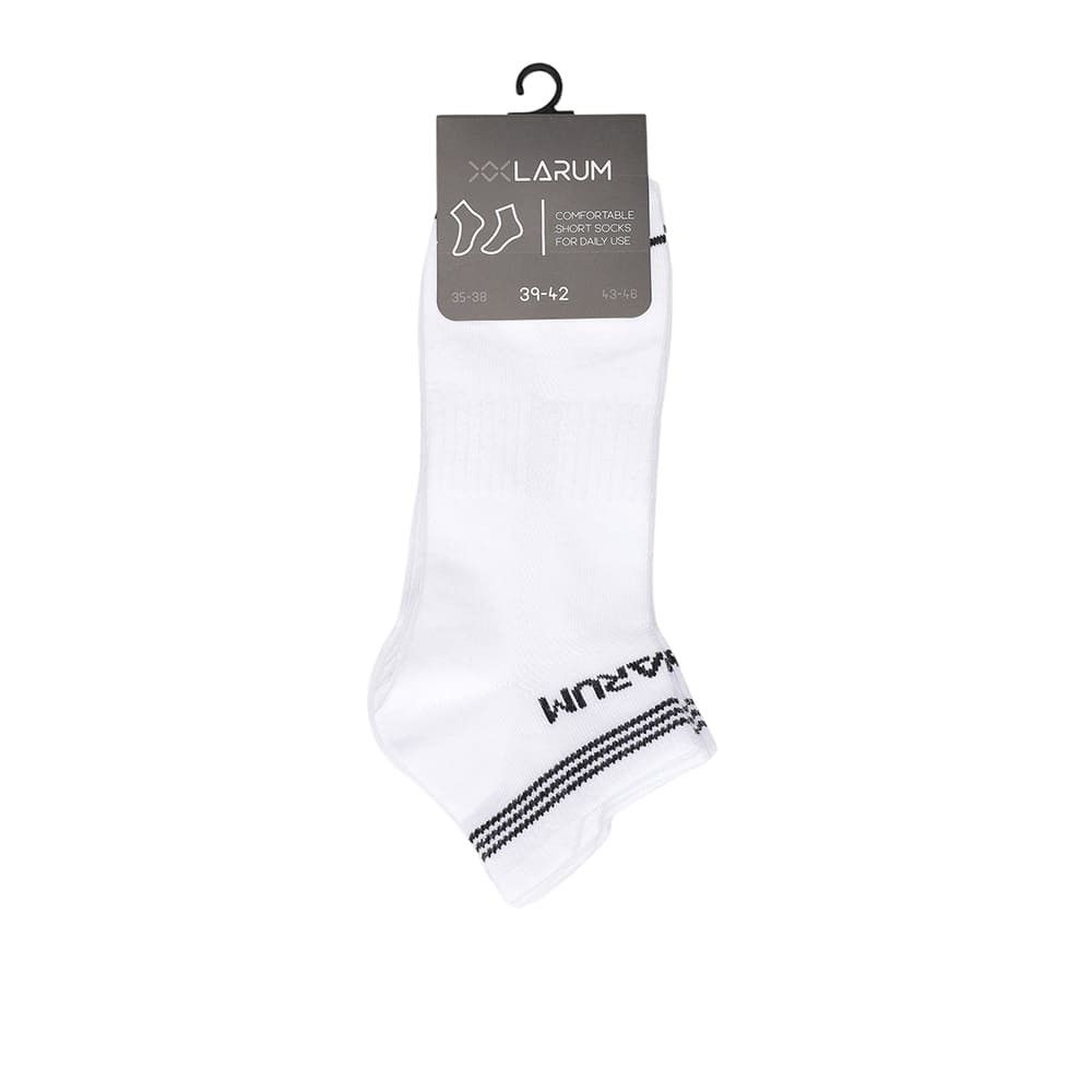 Socks White Rocky 3P Larum 252509-100