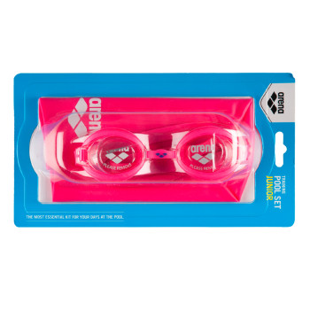 Conjunto (gafas + gorro) Arena Arena Pool Jr Set rosa 92423-092