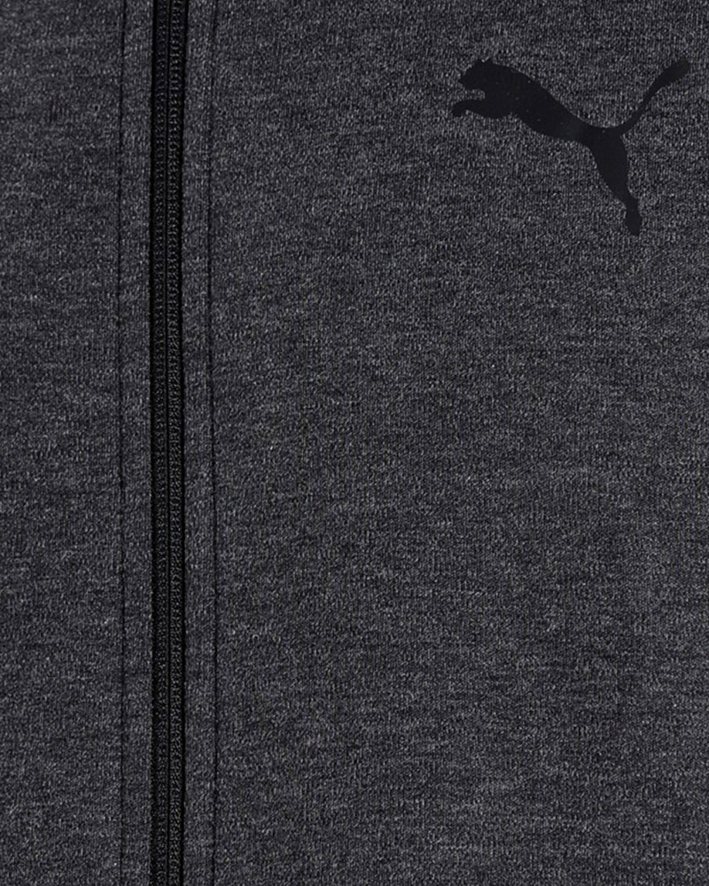 Men's hoodie Puma Evostripe Core Fz Hoodie gray 58581207