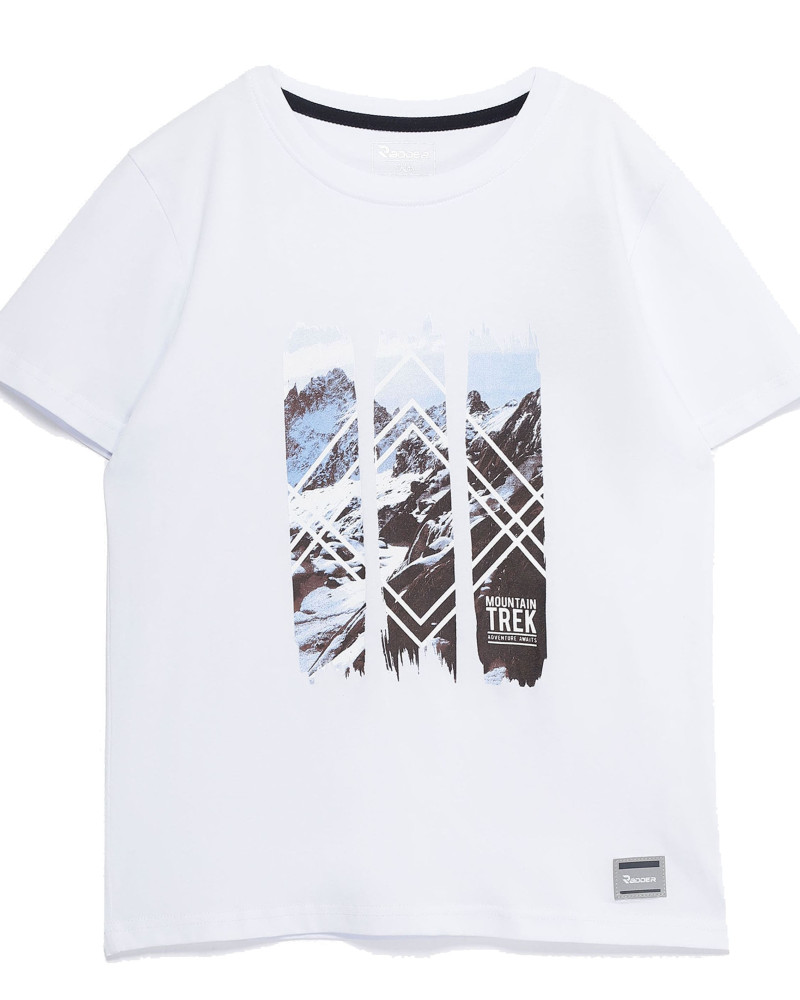 Kids' t-shirt Radder Keene white 442335-100