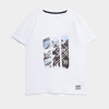 Kids' t-shirt Radder Keene white 442335-100