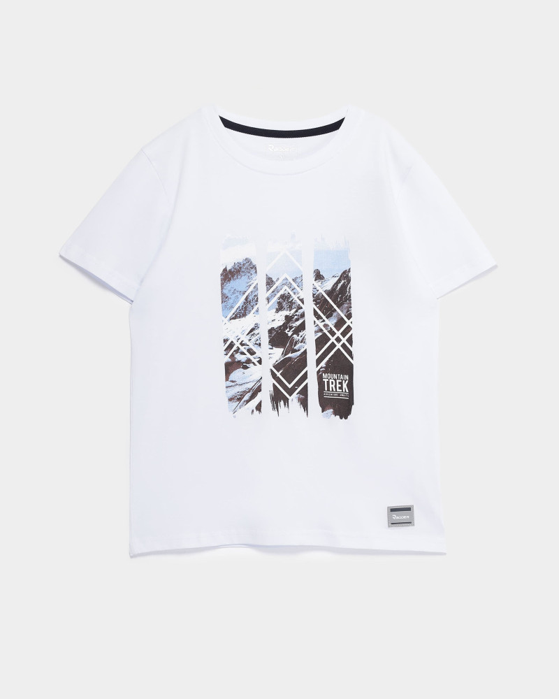 Kids' t-shirt Radder Keene white 442335-100