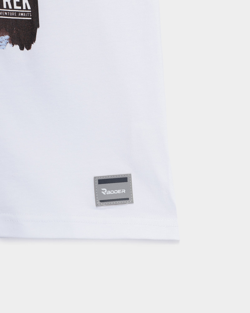 Kids' t-shirt Radder Keene white 442335-100