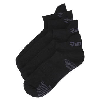 Calcetines Radder Sport, paquete de 2, color negro, 252401-010