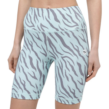 Women's bike shorts Evoids Cheetah light blue 312303-400