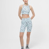 Women's bike shorts Evoids Cheetah light blue 312303-400