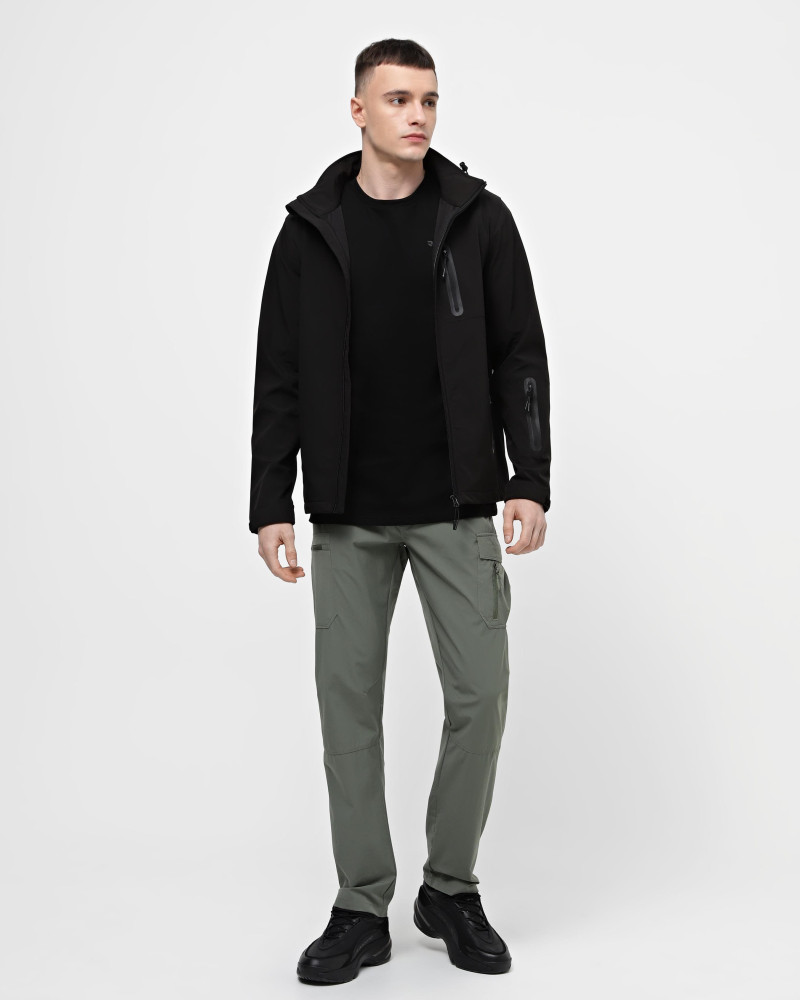 Men's windbreaker Radder Pecator black 122427-010