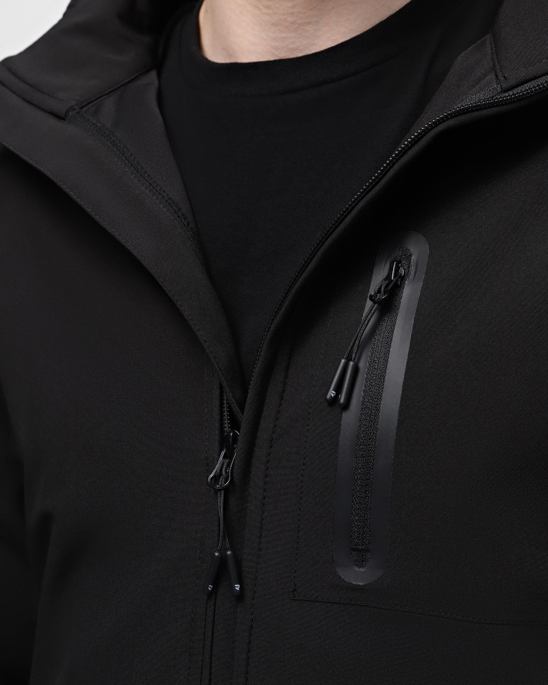 Men's windbreaker Radder Pecator black 122427-010