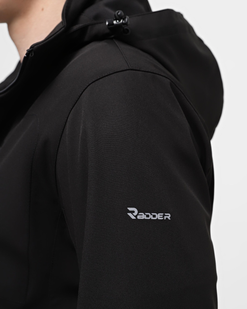 Men's windbreaker Radder Pecator black 122427-010
