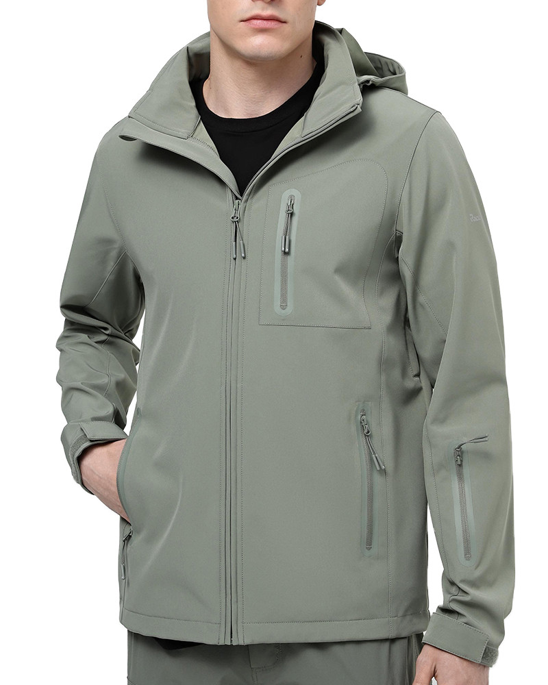 Men's windbreaker Radder Pecator green 122427-310