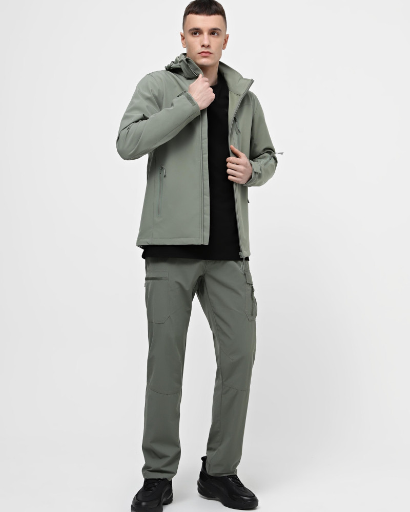 Men's windbreaker Radder Pecator green 122427-310