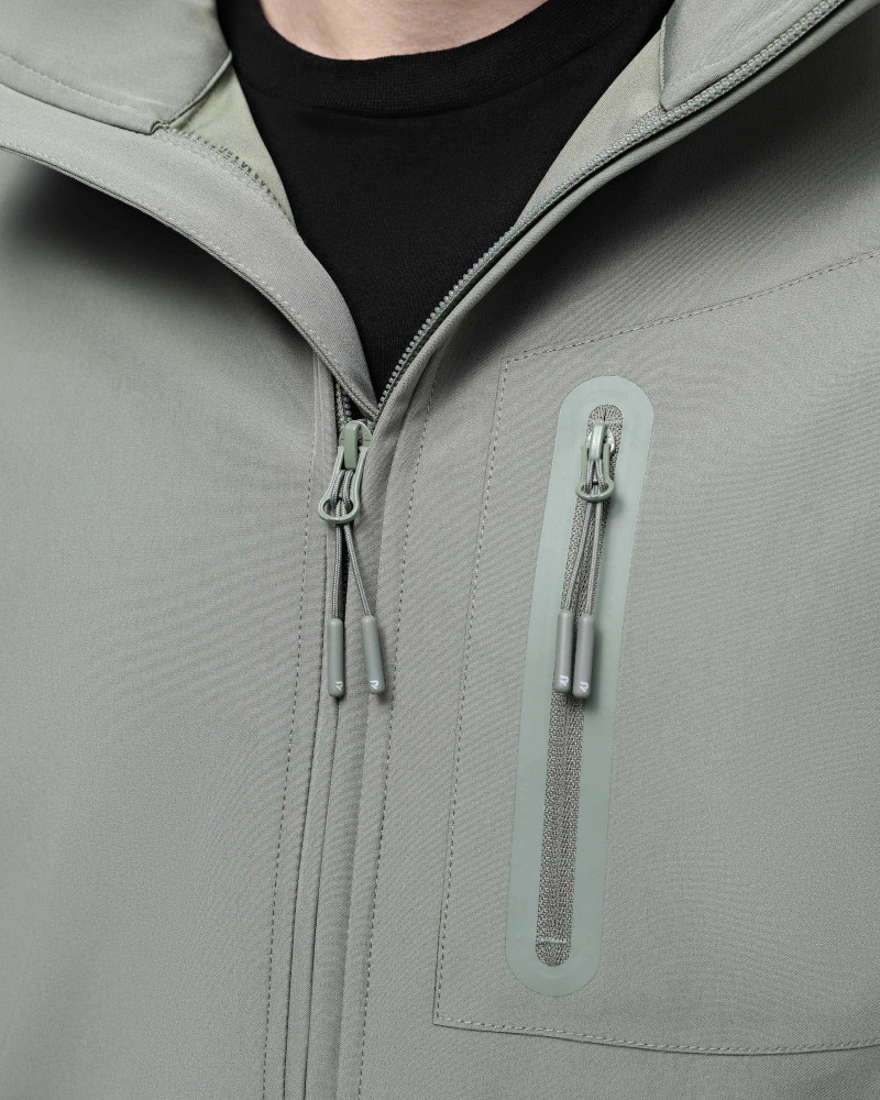 Men's windbreaker Radder Pecator green 122427-310
