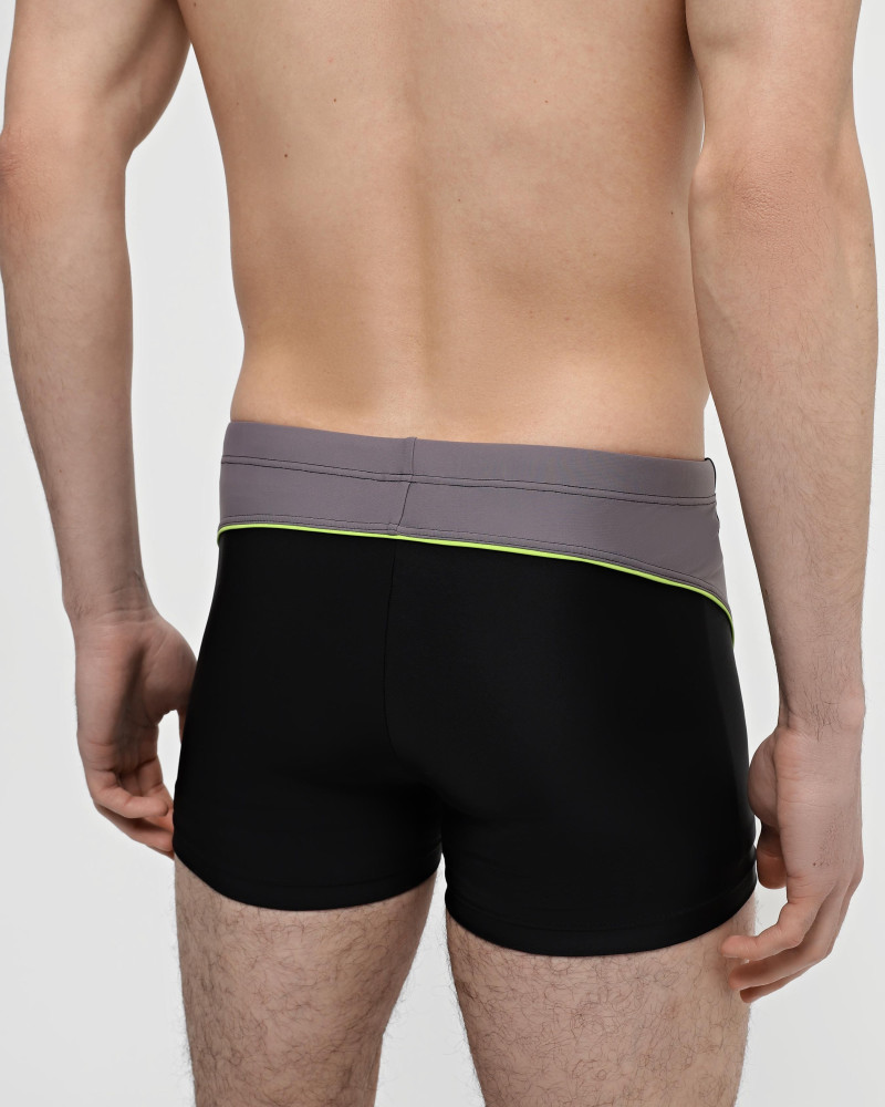 Bañador para hombre Radder Borin negro 122436-010