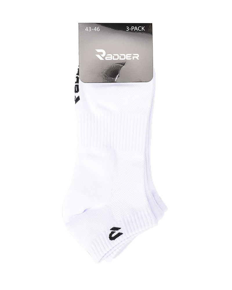Calcetines Radder Feri, paquete de 3, blancos, 122431-100