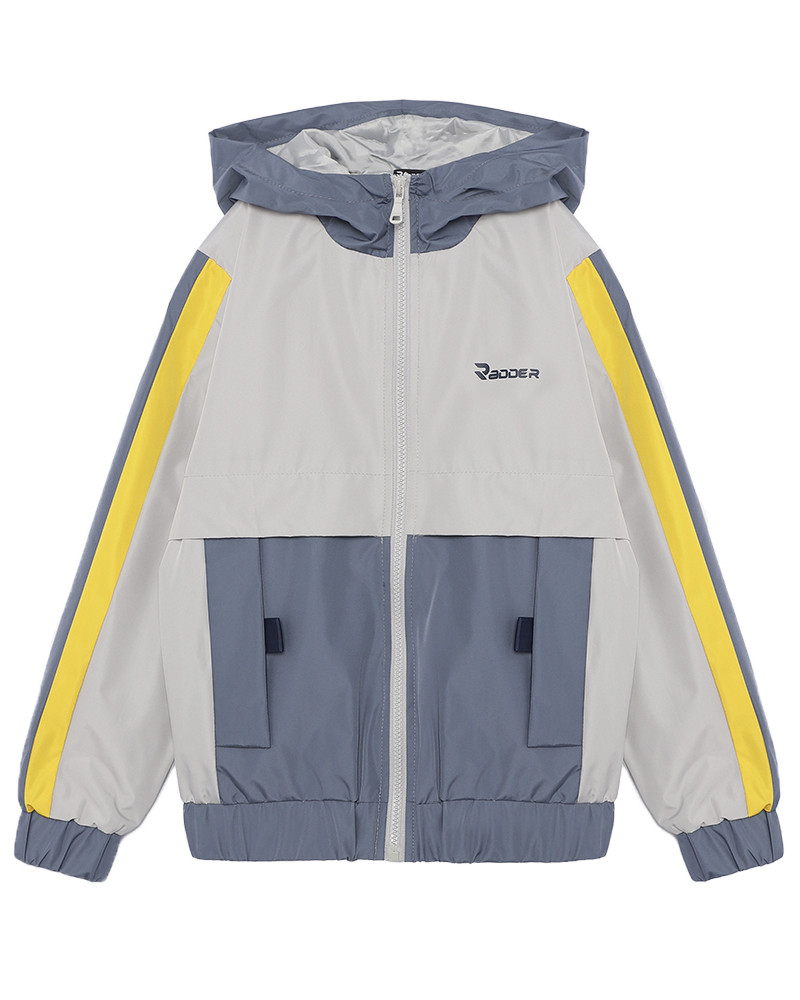Kids' windbreaker Radder Akelar grey 442463-011