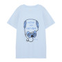 Camiseta infantil Radder Crespi azul 442465-400