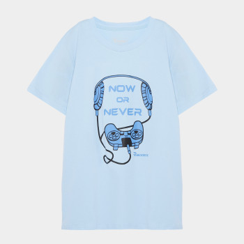 Kids' t-shirt Radder Crespi light blue 442465-400