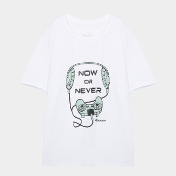 Kids' t-shirt Radder Crespi white 442465-100