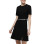 Vestido de mujer Evoids Caonla negro 552447-010