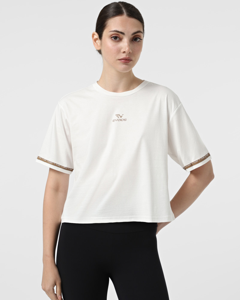 Camiseta de mujer Evoids Loraite lechosa 552450-121