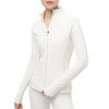 Women's track jacket Evoids Vetma milky white 312424-121