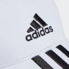Бейсболка  Adidas BBALL 3S CAP CT біла II3509