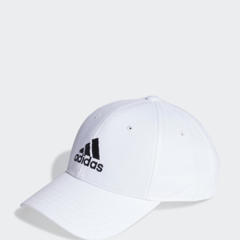 Бейсболка  Adidas BBALL CAP COT біла IB3243
