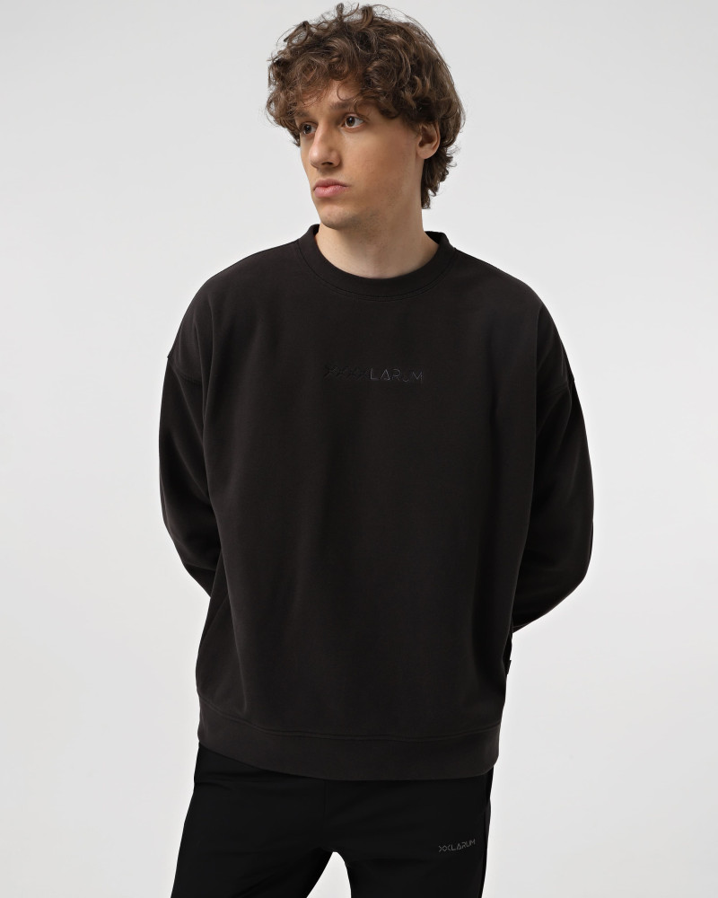 Sudadera de hombre Larum Polartec negro 102501-010