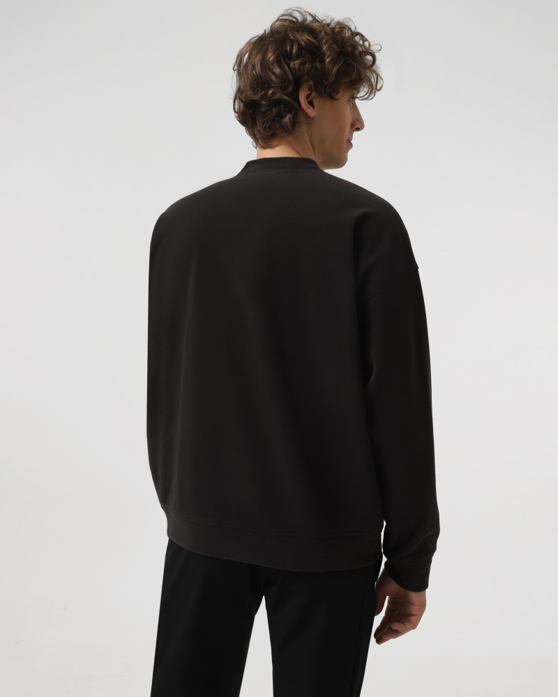 Sudadera de hombre Larum Polartec negro 102501-010