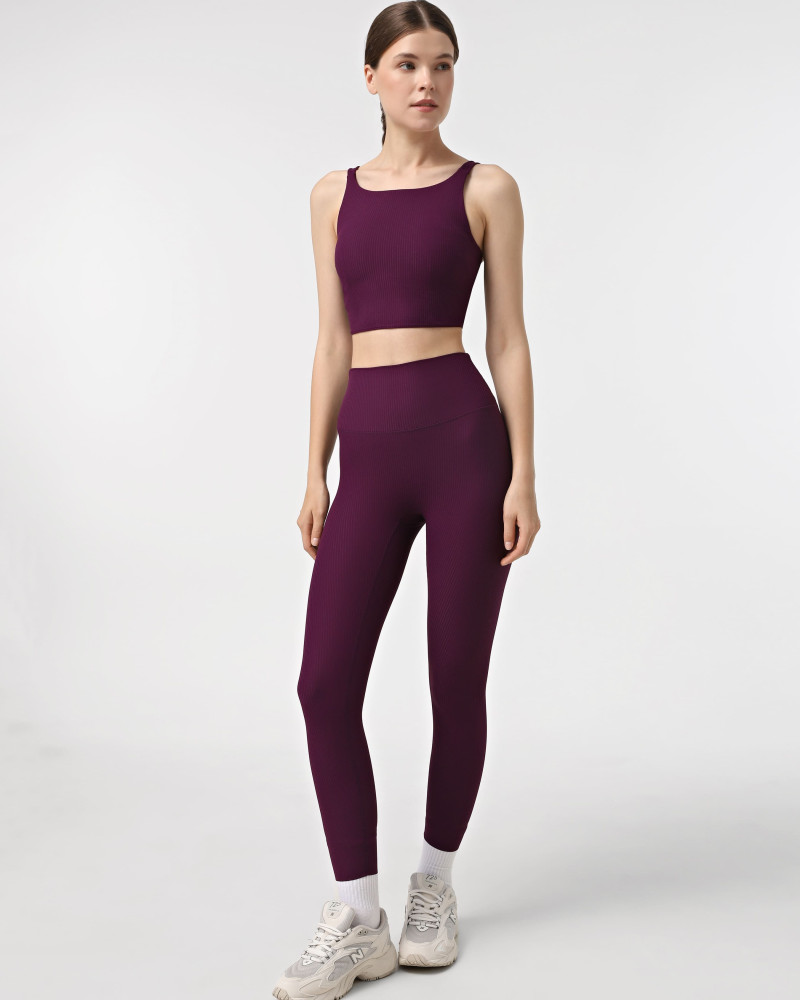 Women's leggings Evoids Vivesa purple 142502-510