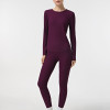 Women's long sleeve t-shirt Evoids Celestra purple 142504-010