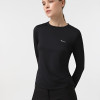 Camiseta de manga larga para mujer Radder Malury negra 152505-010