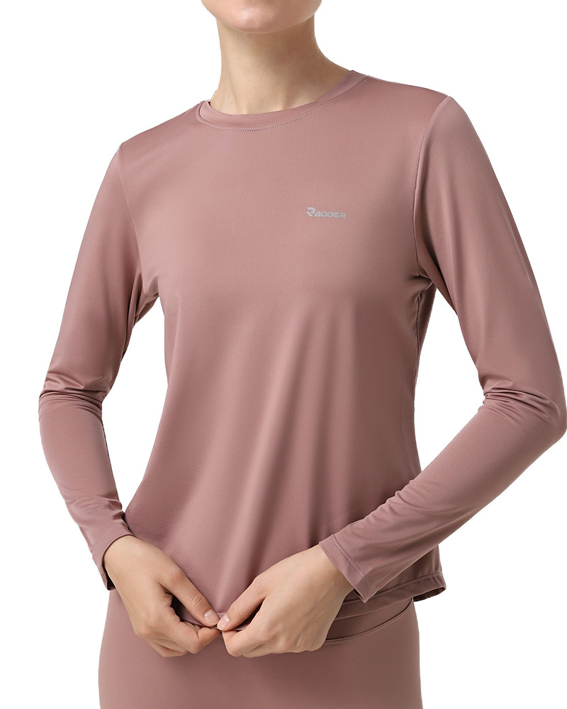 Women's long-sleeve T-shirt Radder Malury pink 152505-600