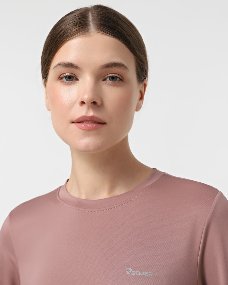 Women's long-sleeve T-shirt Radder Malury pink 152505-600