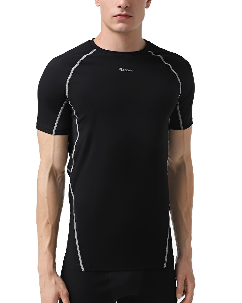 Camiseta de hombre Radder Etebar negra 152507-010