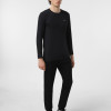 Camiseta de manga larga para hombre Radder Batins negra 152508-010
