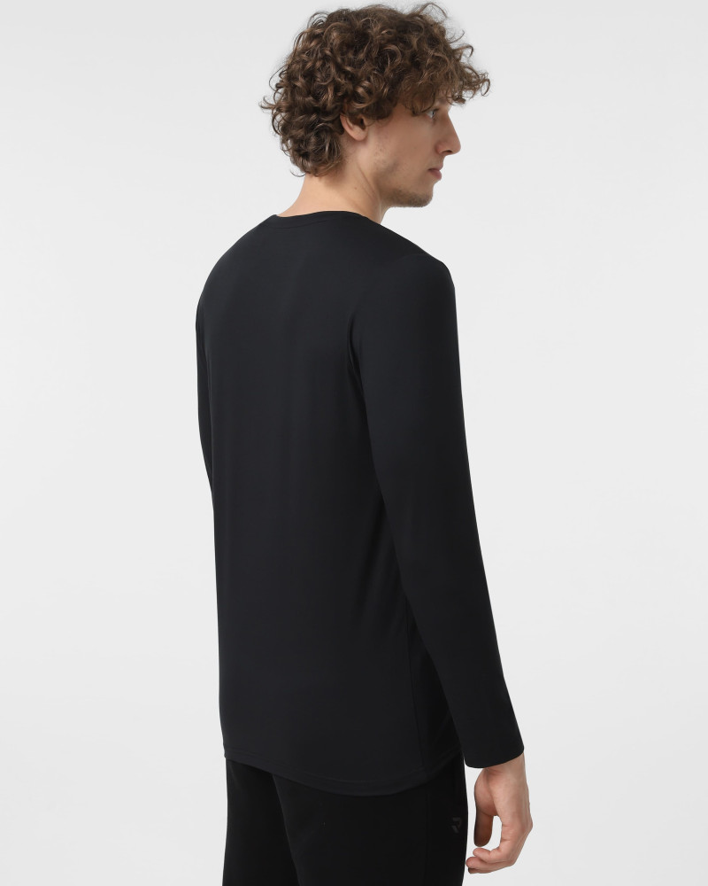 Camiseta de manga larga para hombre Radder Batins negra 152508-010