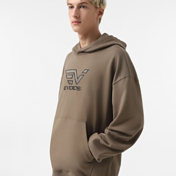 Men's hoodie Evoids Jerot brown 552502-200