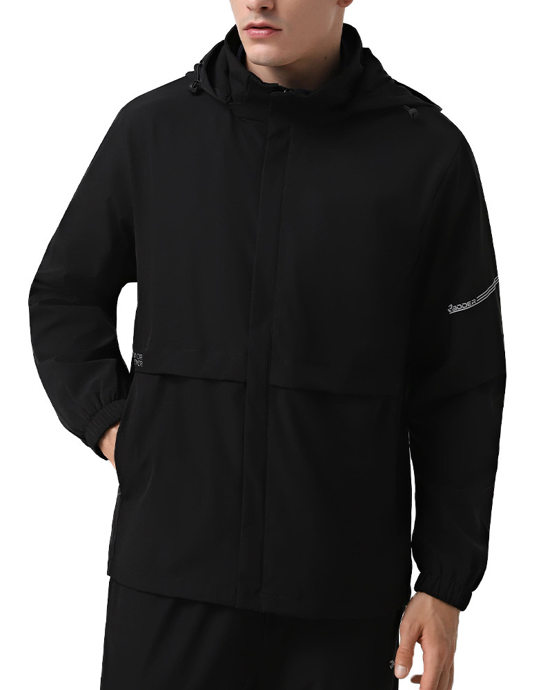 Men's windbreaker Radder Buktin black 442501-010