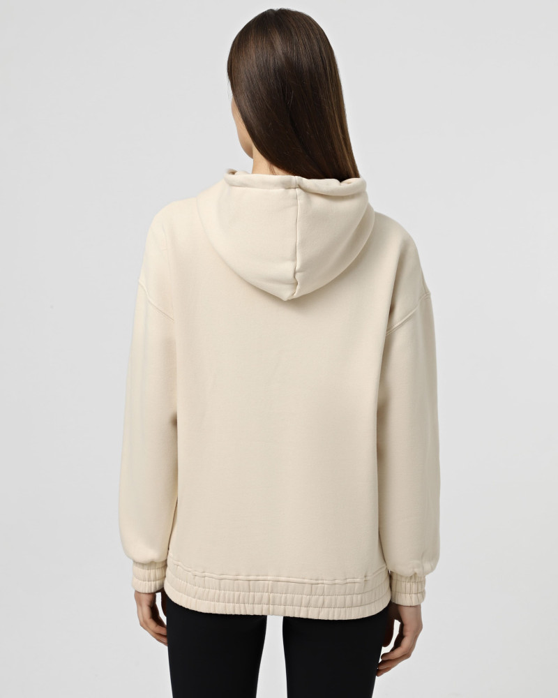 Women's hoodie Evoids Saronsa beige 552510-125