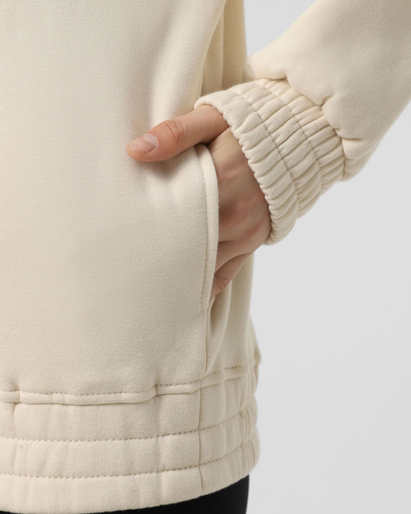 Women's hoodie Evoids Saronsa beige 552510-125
