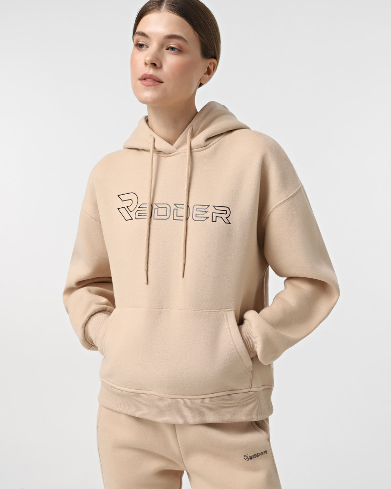Women's hoodie Radder Silvisa beige 442513-125