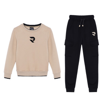 Kids' tracksuit Radder Beresk brown 442521-200