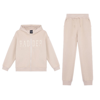 Kids' tracksuit Radder Vitava beige 442524-125