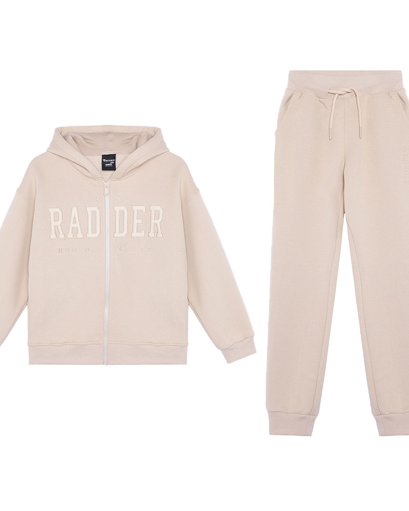 Kids' tracksuit Radder Vitava beige 442524-125