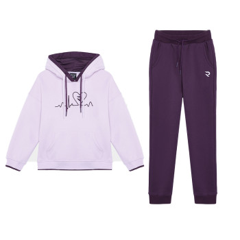 Kids' tracksuit Radder Velusa lilac 442525-500
