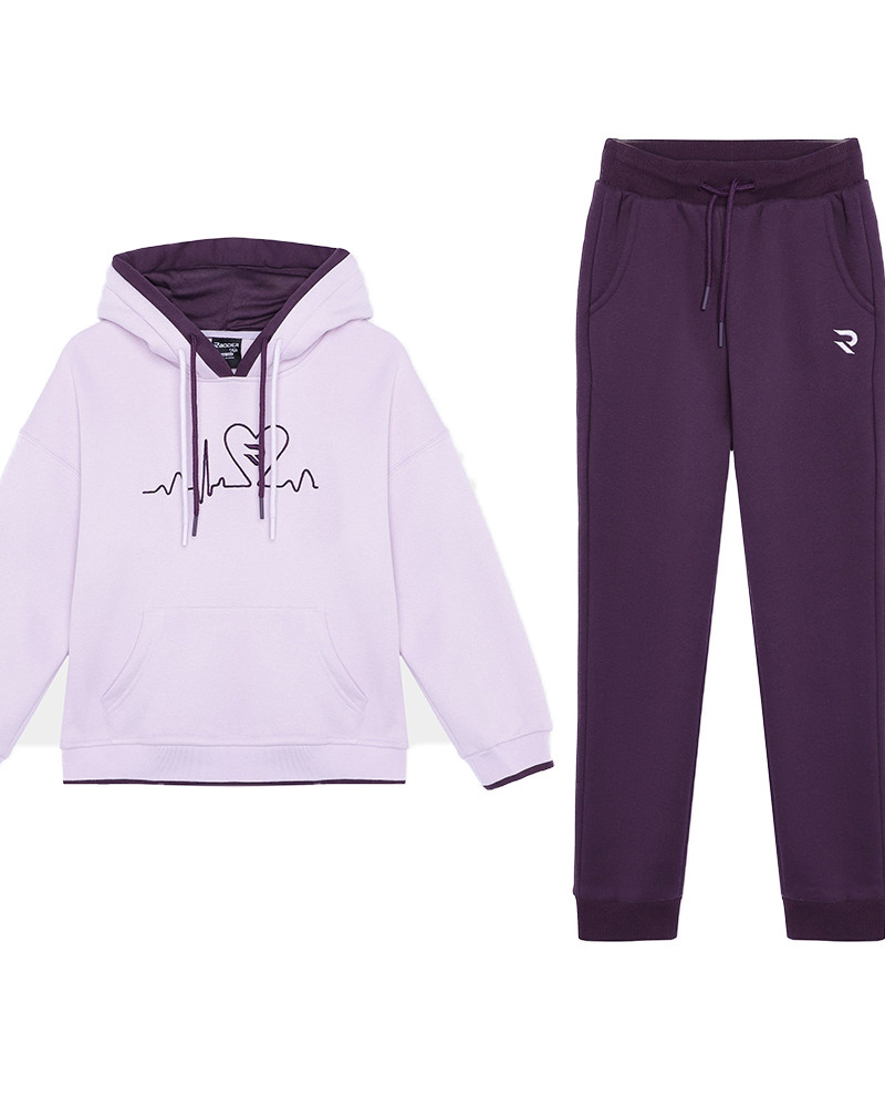 Kids' tracksuit Radder Velusa lilac 442525-500
