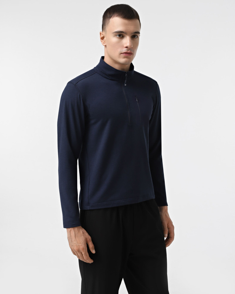 Camiseta de manga larga para hombre Radder Mures azul oscuro 782510-450
