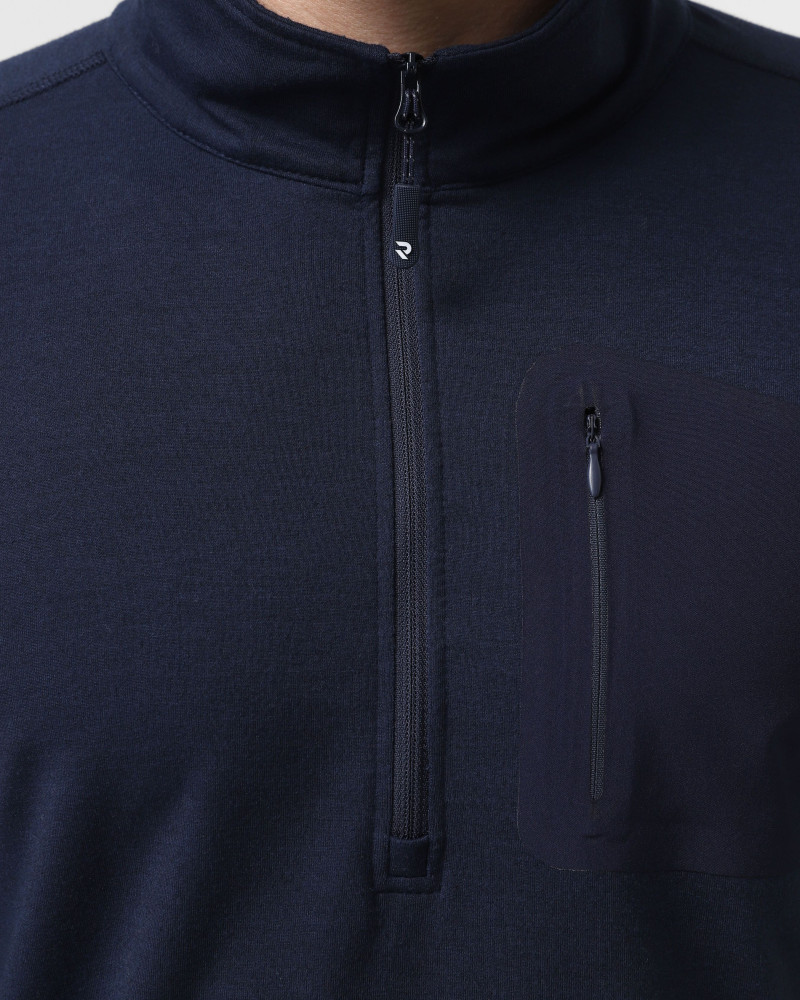 Camiseta de manga larga para hombre Radder Mures azul oscuro 782510-450
