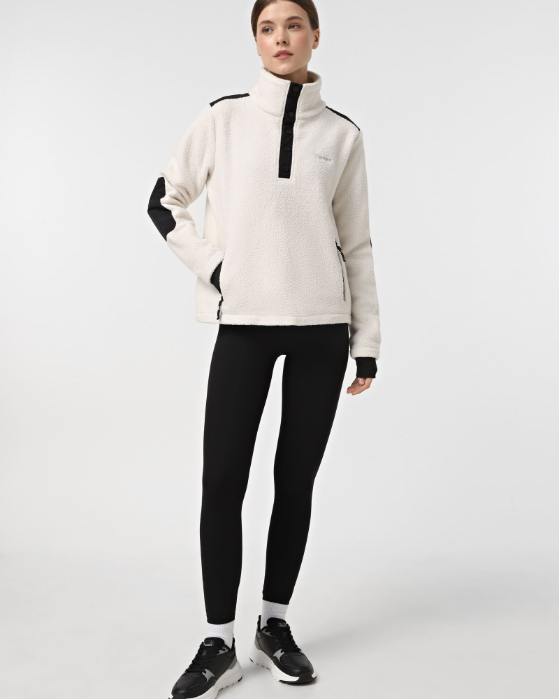 Women's sweatshirt Radder Velpora white 782512-100